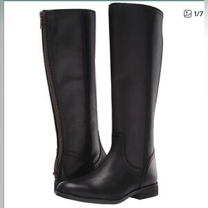 FRYE AND CO. Black Leather Jolie Boots Size 7